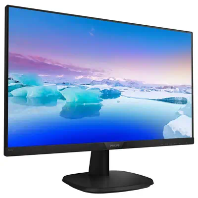 Philips V Line Moniteur LCD Full HD 273V7QJAB/00 Philips - visuel 1 - hello RSE - Technologie sans scintillement permettant de réduire la fatigue oculaire