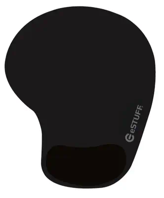 eSTUFF GLB215002 tapis de souris Noir - Tapis - visuel 1