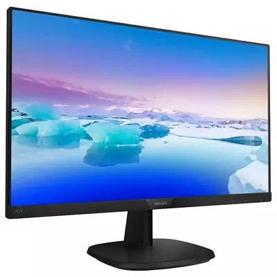 Philips V Line Moniteur LCD Full HD 243V7QJABF/00 Philips - visuel 1 - hello RSE - Écran FullHD 16/9 pour des images nettes et détaillées