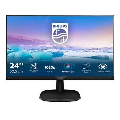 Philips V Line Moniteur LCD Full HD 243V7QJABF/00 - Ecran Ordinateur - visuel 1
