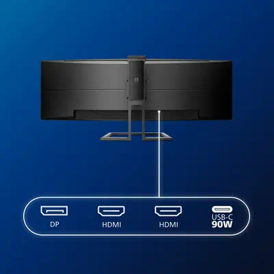 Moniteur LCD incurvé 32:9 SuperWide 499P9H/00 - Philips - Ecran Ordinateur - visuel 10