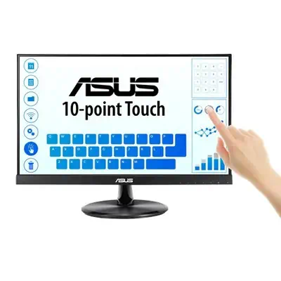ASUS VT229H écran plat de PC 54,6 cm (21.5") 1920 x 1080 pixels Full HD LED Écran tactile Noir - Asus - Ecran Ordinateur - visuel 3