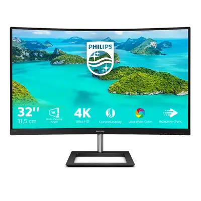 Philips E Line 328E1CA/00 LED display 80 cm Philips - visuel 1 - hello RSE - SmartContrast pour des détails de noir incroyablement profonds