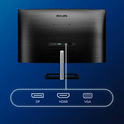 Philips E Line 322E1C/00 LED display 80 cm Philips - visuel 1 - hello RSE - Technologie sans scintillement permettant de réduire la fatigue oculaire