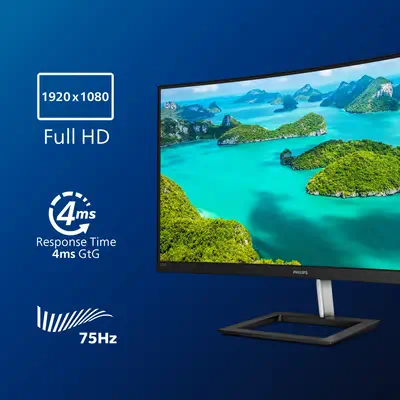 Philips E Line 322E1C/00 LED display 80 cm Philips - visuel 1 - hello RSE - HDMI, pour une connectivité numérique universelle
