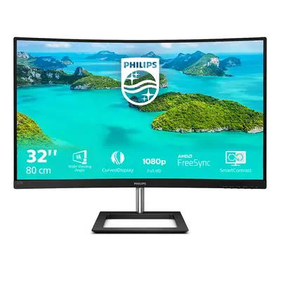 Philips E Line 322E1C/00 écran plat de PC 80 cm (31.5") 1920 x 1080 pixels Full HD LCD Noir - Ecran Ordinateur - visuel 10