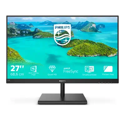 Philips E Line 275E1S/00 LED display 68,6 cm Philips - visuel 1 - hello RSE - Technologie sans scintillement permettant de réduire la fatigue oculaire