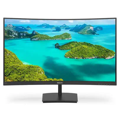 Philips E Line 241E1SCA/00 écran plat de PC 59,9 cm (23.6") 1920 x 1080 pixels Full HD LCD Noir - Ecran Ordinateur - visuel 1