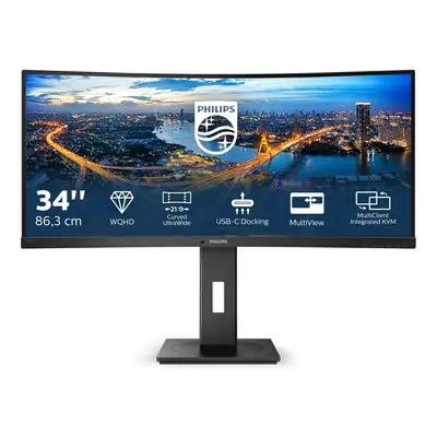 Philips B Line 346B1C/00 écran plat de PC Philips - visuel 1 - hello RSE - Jusqu'à 80 % d'énergie consommée en moins avec PowerSensor