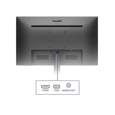 PHILIPS 221V8A/00 Monitor 21.5inch FHD 75Hz 4ms Philips - visuel 1 - hello RSE - Mode LowBlue pour une productivité préservant les yeux