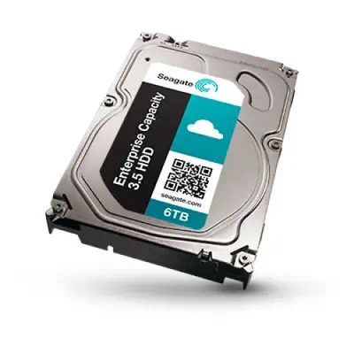 Seagate Enterprise Capacity 3.5 HDD disque dur 6 To 7200 tr/min 128 Mo 3.5" SAS - Disque dur Interne - visuel 3