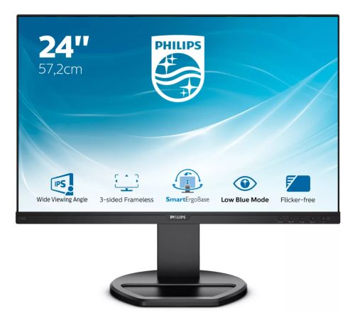 Vente PHILIPS 230B8QJEB/00 22.5pcs LCD Monitor 16:10 IPS HDMI / DP HUB USB au meilleur prix