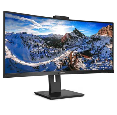 PHILIPS 346P1CRH/00 UWQHD, Curved, 34p, VA, Webcam Philips - visuel 1 - hello RSE - Des images UltraWide CrystalClear QHD