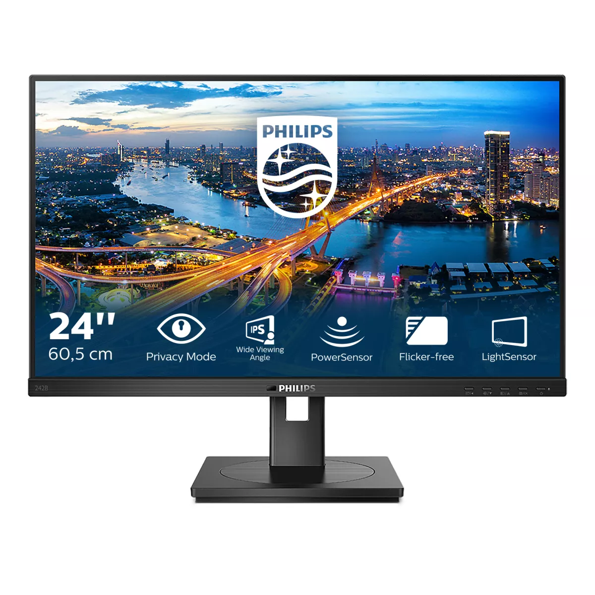 Achat PHILIPS 242B1V/00 23.8p B-Line LCD monitor with privacy sur hello RSE