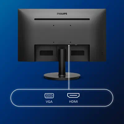 Philips V Line 241V8LA/00 LED display 60,5 cm Philips - visuel 1 - hello RSE - Mode LowBlue pour une productivité préservant les yeux