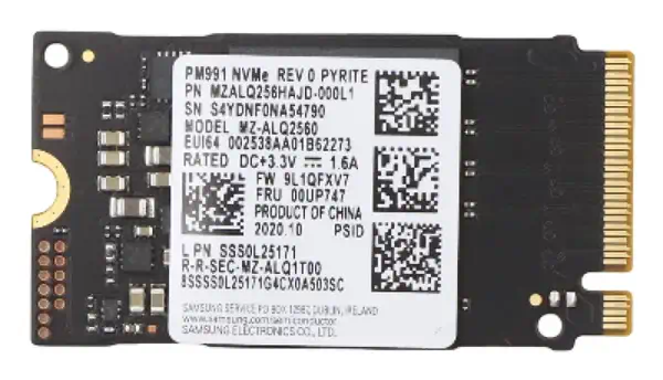 Lenovo 00UP747 disque SSD 256 Go M.2 PCI Express 3.0 NVMe - Disque dur SSD - visuel 1
