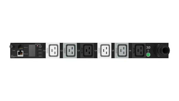 G2 Metered Modular 3Ph 22kVA/60309 5-wire 32A/230V Outlets (6) C19/1U Horizontal INTL PDU - HP - Rack et Armoire - visuel 1