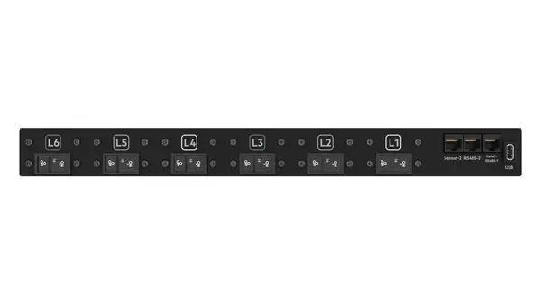 G2 Metered Modular 3Ph 22kVA/60309 5-wire 32A/230V Outlets (6) C19/1U Horizontal INTL PDU - HP - Rack et Armoire - visuel 3