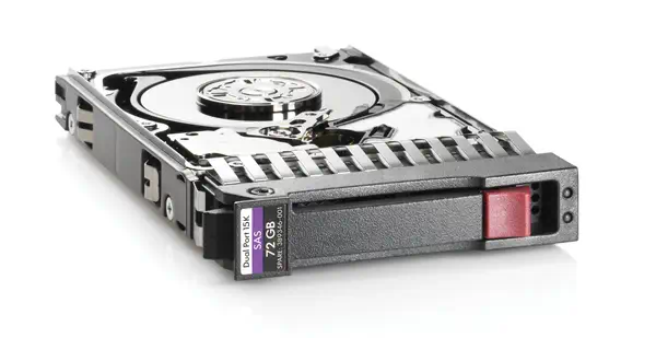 HPE 300GB SAS disque dur 300 Go 15000 tr/min 2.5" - Disque dur Interne - visuel 1