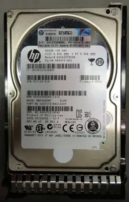 600GB hot-plug dual-port SAS HDD - HP - Disque dur Interne - visuel 1