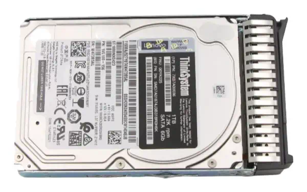 Lenovo 00YK025-RFB disque dur 1 To 7200 tr/min 3.5" Série ATA III - Disque dur Interne - visuel 1