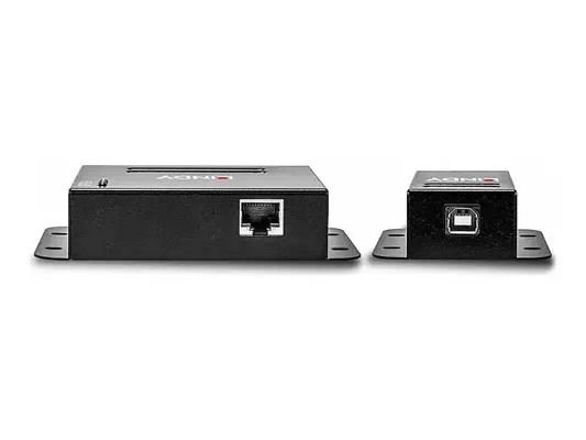 LINDY USB 2.0 Cat.5 Extender 50m Power over RJ45 4 Port - Lindy - Câble divers - visuel 2