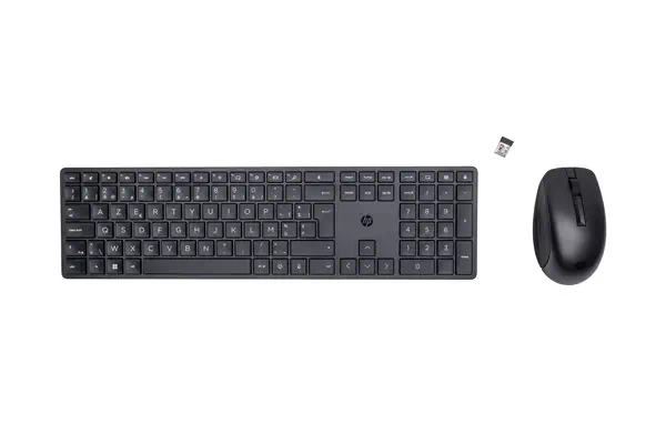 Ensemble clavier et souris sans fil HP 650 - Pack Clavier, souris - visuel 1