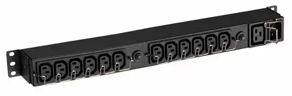 Eaton EFLX12I unité de distribution d'énergie 13 sortie(s) CA 1U Noir - Rack et Armoire - visuel 1