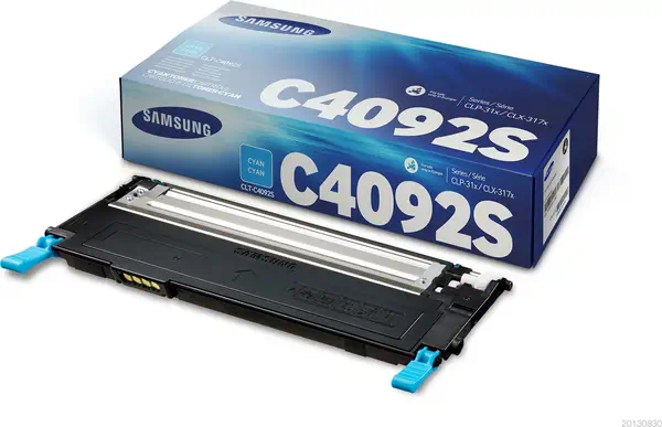 Cartouche de toner cyan Samsung CLT-C4092S - HP - Toner - visuel 3