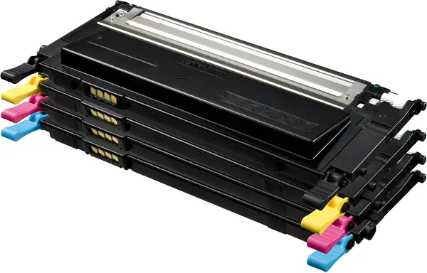 Pack de 4 cartouches de toner noir/cyan/magenta/jaune Samsung CLT-P4092C - HP - Toner - visuel 1