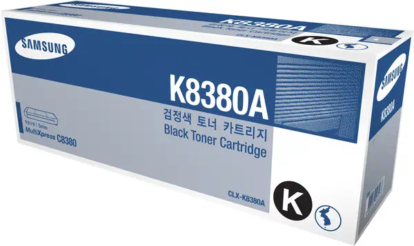 Cartouche de toner noir Samsung CLX-K8380A - HP - Toner - visuel 2