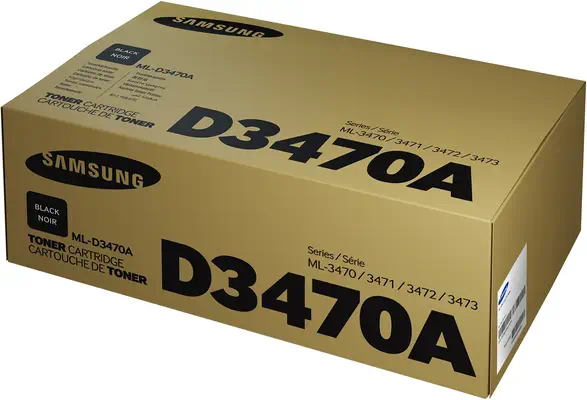 Cartouche de toner noir Samsung ML-D3470A - HP - Toner - visuel 1