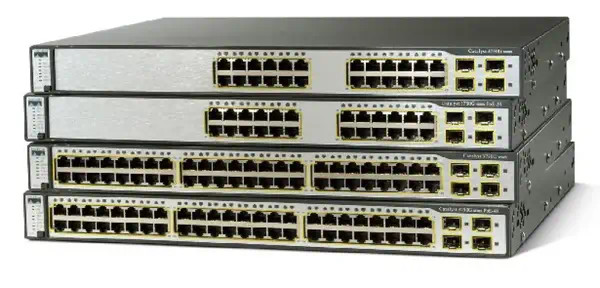 Cisco Catalyst WS-C3750G-12S-S Géré 1U - Switchs et Hubs - visuel 1