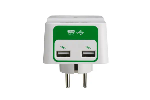 APC PM1WU2-GR protection surtension Blanc 1 sortie(s) CA 230 V - Prise parafoudre - visuel 3