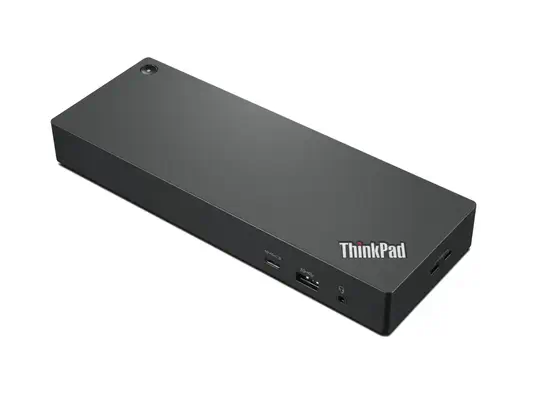 Lenovo 40B00300DK station d'accueil Avec fil Thunderbolt 4 Noir, Rouge - Station d'accueil pour portable - visuel 1