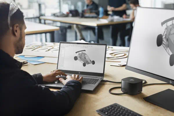 Station d’accueil HP Thunderbolt 280 W G4 avec câble combo - Station d'accueil pour portable - visuel 10