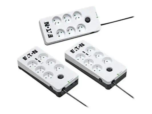 EATON Multiprises parafoudre 10A Protection Box 6 prises FR - Eaton - Onduleur - visuel 4