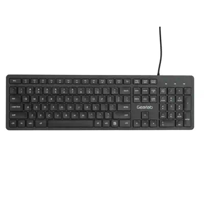 eSTUFF GLB211202 clavier Bureau USB QWERTY US International Noir - Clavier - visuel 1