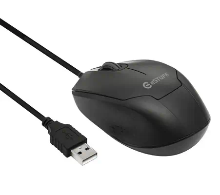 eSTUFF GLB213002 souris Bureau Ambidextre Optique 1200 DPI - Souris - visuel 1