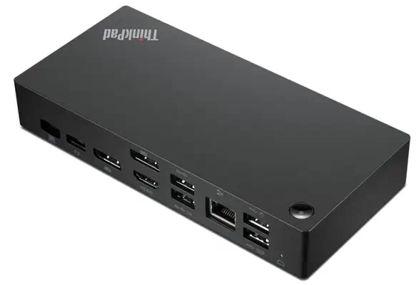 Lenovo 40B20135DK station d'accueil Avec fil USB 3.2 Gen 1 (3.1 Gen 1) Type-C Noir - Station d'accueil pour portable - visuel 4