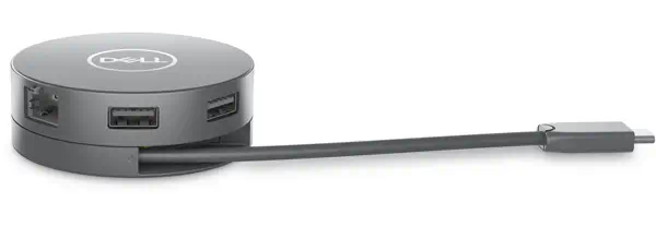 Adaptateur multiport USB-C 6-en-1 Dell - DA305 - Station d'accueil pour portable - visuel 6