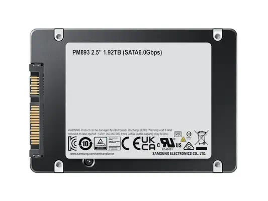 Samsung PM893 1,92 To 2.5" Série ATA III V-NAND TLC - Disque dur SSD - visuel 5