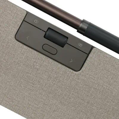 RollerMouse Pro sans fil avec repose-poignets Regular en tissu gris Clair - Contour Design - Souris - visuel 4