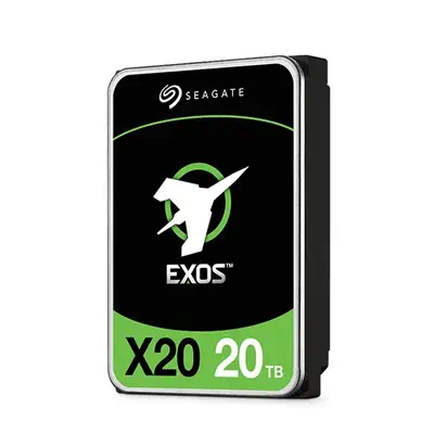 Seagate Enterprise Exos X20 disque dur 20 To 7200 tr/min 3.5" Série ATA III - Disque dur Interne - visuel 2