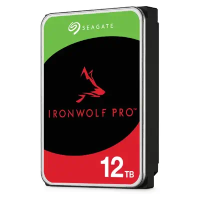 Seagate IronWolf Pro ST12000NT001 disque dur 12 To 7200 tr/min 256 Mo 3.5" Série ATA III - Disque dur Interne - visuel 2