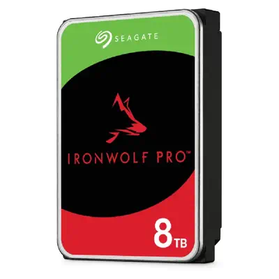 Seagate IronWolf Pro ST8000NT001 disque dur 8 To 7200 tr/min 256 Mo 3.5" Série ATA III - Disque dur Interne - visuel 2
