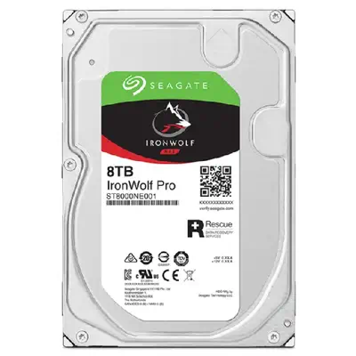 Seagate IronWolf Pro ST8000NT001 disque dur 8 To 7200 tr/min 256 Mo 3.5" Série ATA III - Disque dur Interne - visuel 4