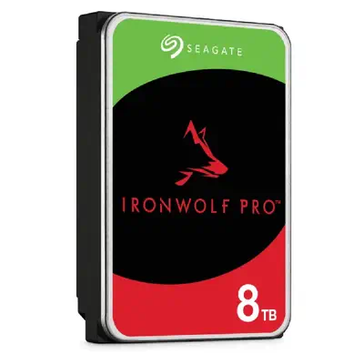 Seagate IronWolf Pro ST8000NT001 disque dur 8 To 7200 tr/min 256 Mo 3.5" Série ATA III - Disque dur Interne - visuel 3