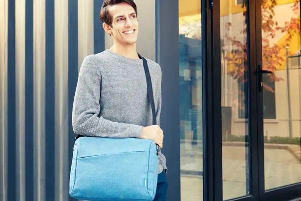 Lenovo GX40Q17230 sacoche d'ordinateurs portables 39,6 cm (15.6") Sac Toploader Bleu - Sacoche & Housse - visuel 7