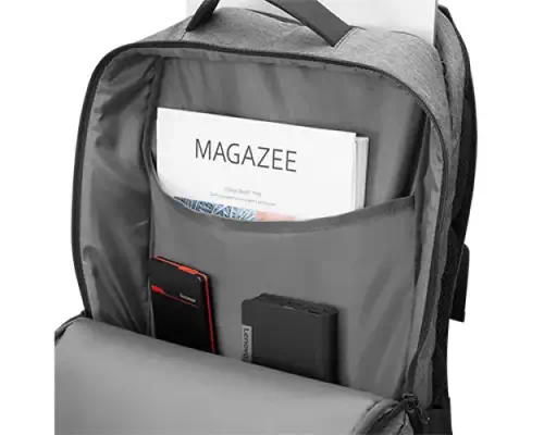 Lenovo Urban B730 43,9 cm (17.3") Sac à dos Charbon de bois, Gris - Sacoche & Housse - visuel 4